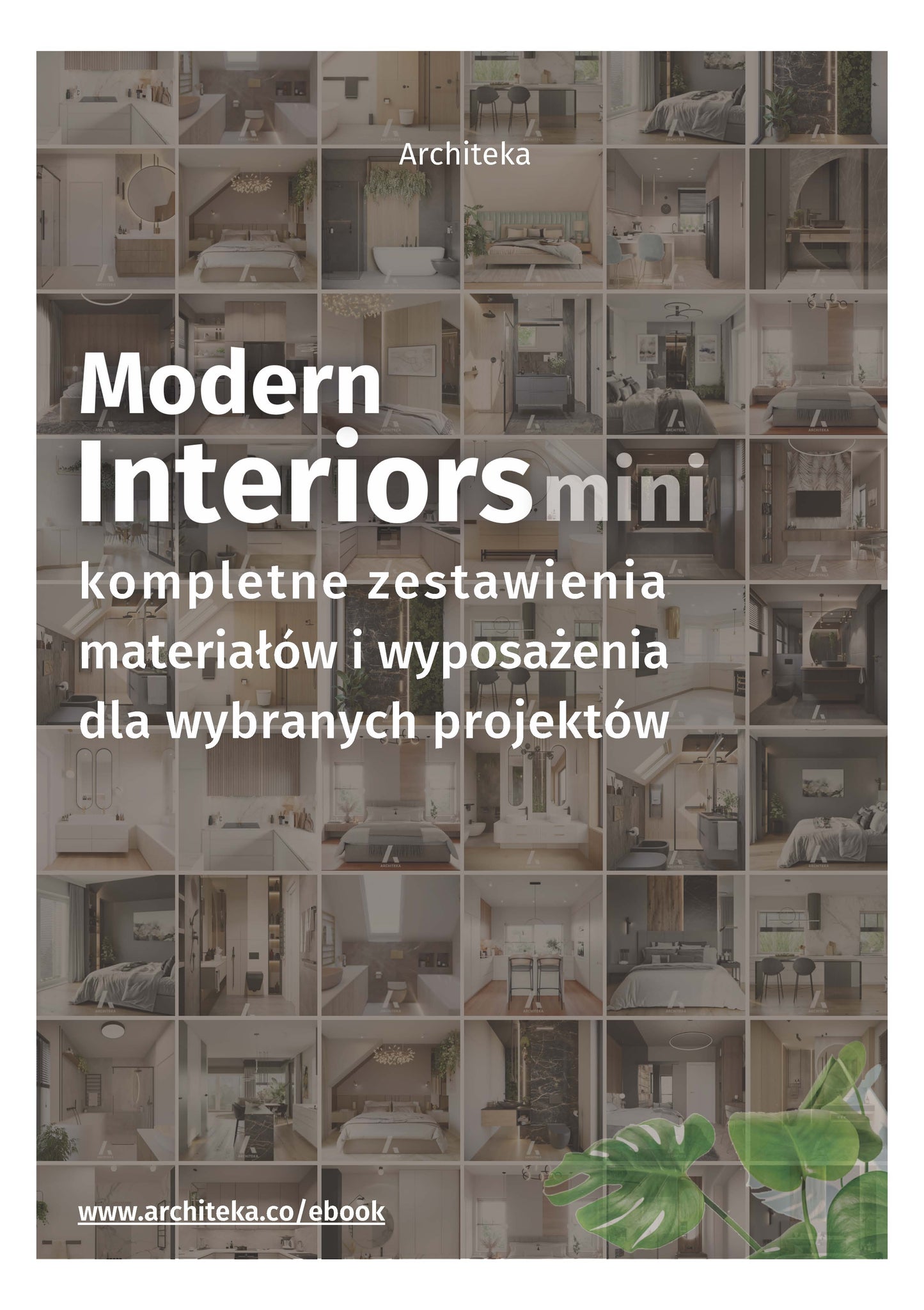 Nowoczesne wnętrza - przydatne rozwiązania. Katalog z zestawieniami materiałów i wyposażenia.- ebook