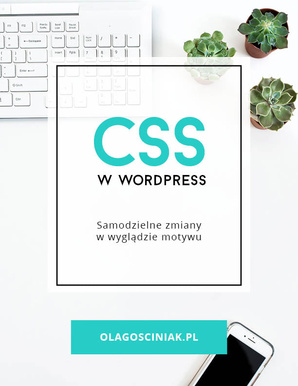 CSS w Wordpress. Samodzielne zmiany w wyglądzie motywu