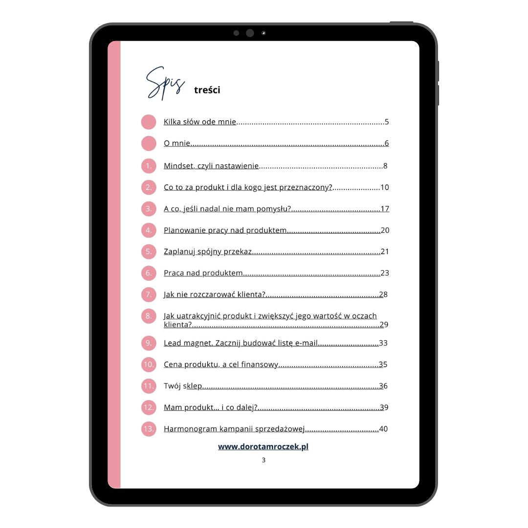 Wydaj swój pierwszy produkt cyfrowy krok po kroku – workbook