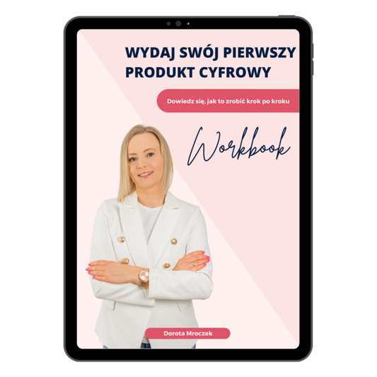 Wydaj swój pierwszy produkt cyfrowy krok po kroku – workbook