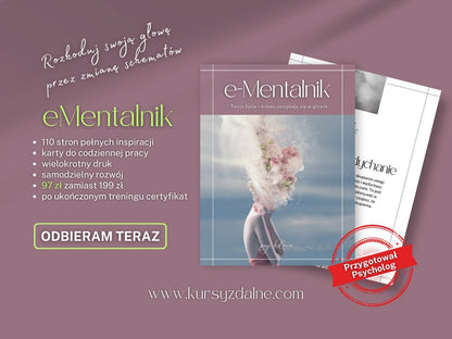 eMentalnik – rozkoduj mentalnie swoją głowę. Przygotowanie mentalne do życia i biznesu! - ebook